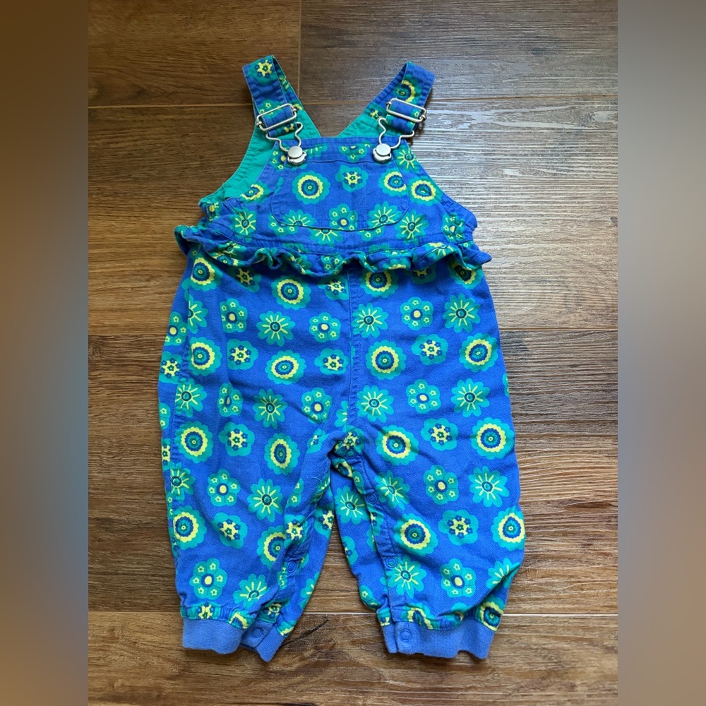 Vintage 90’s Gymboree Overalls Rainbow Tag girls